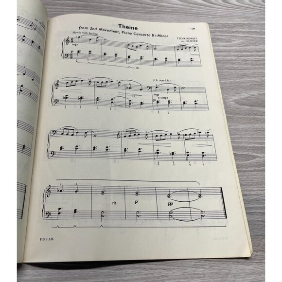 David Carr Glover Piano Library Technic and Repertoire Level 3 Vtg Sheet Music - Picture 10 of 11